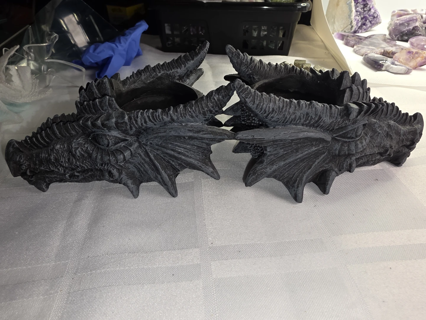 Dragon Head tealight Candle Holder Set - photo 2
