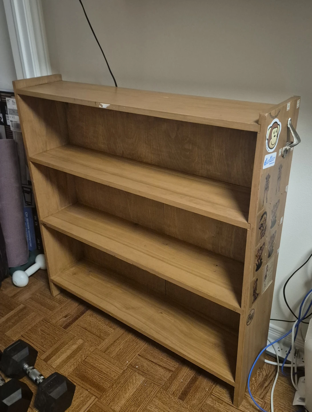 Wooden Bookshelf