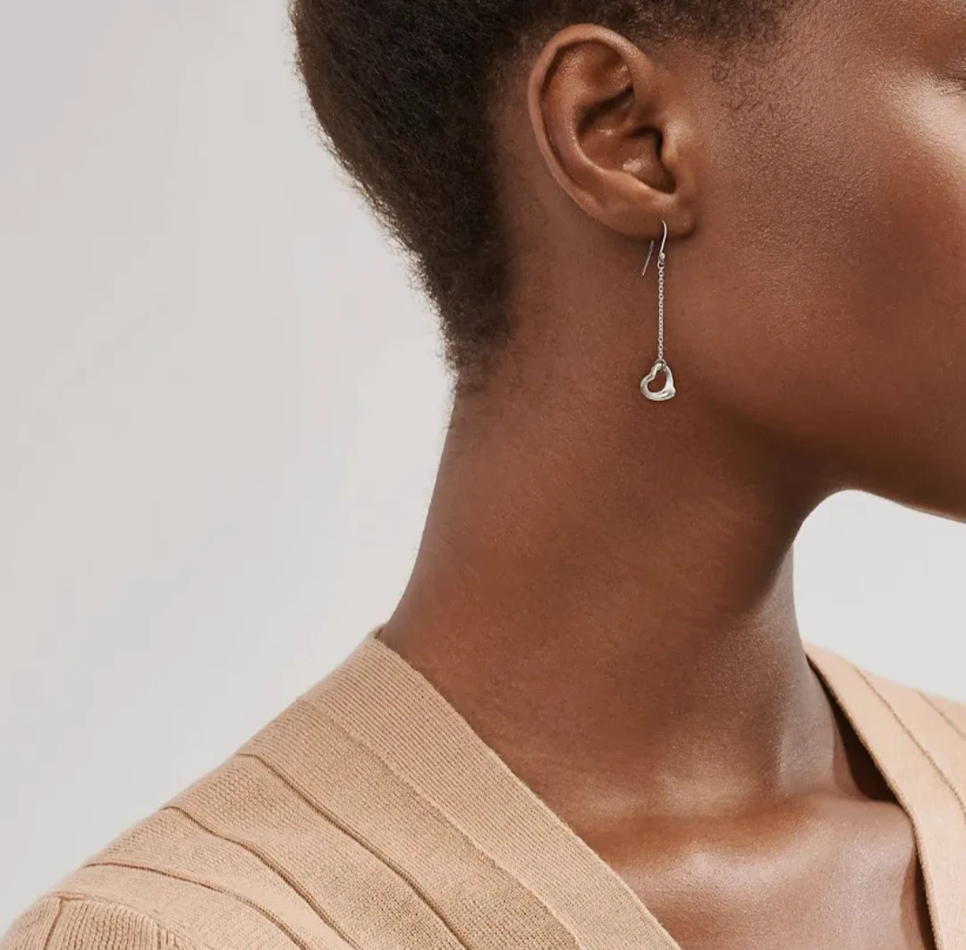 Tiffany & Co. Open Heart Drop Earrings - photo 2