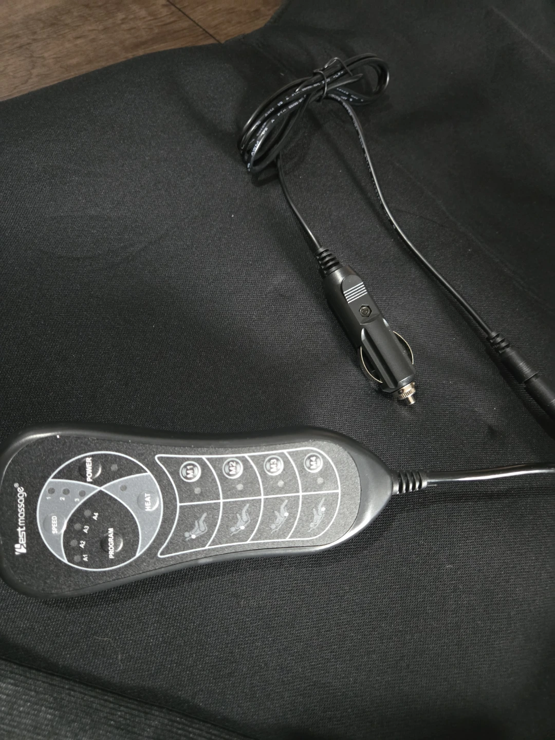 Massage Seat Cushion with Heat and Remote - photo 2