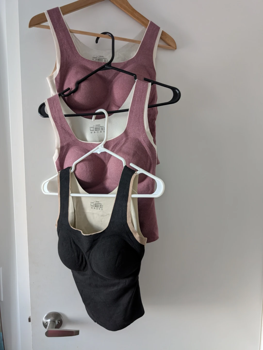 Brand New Women's Seamless Padded Tank Top - Set of Three