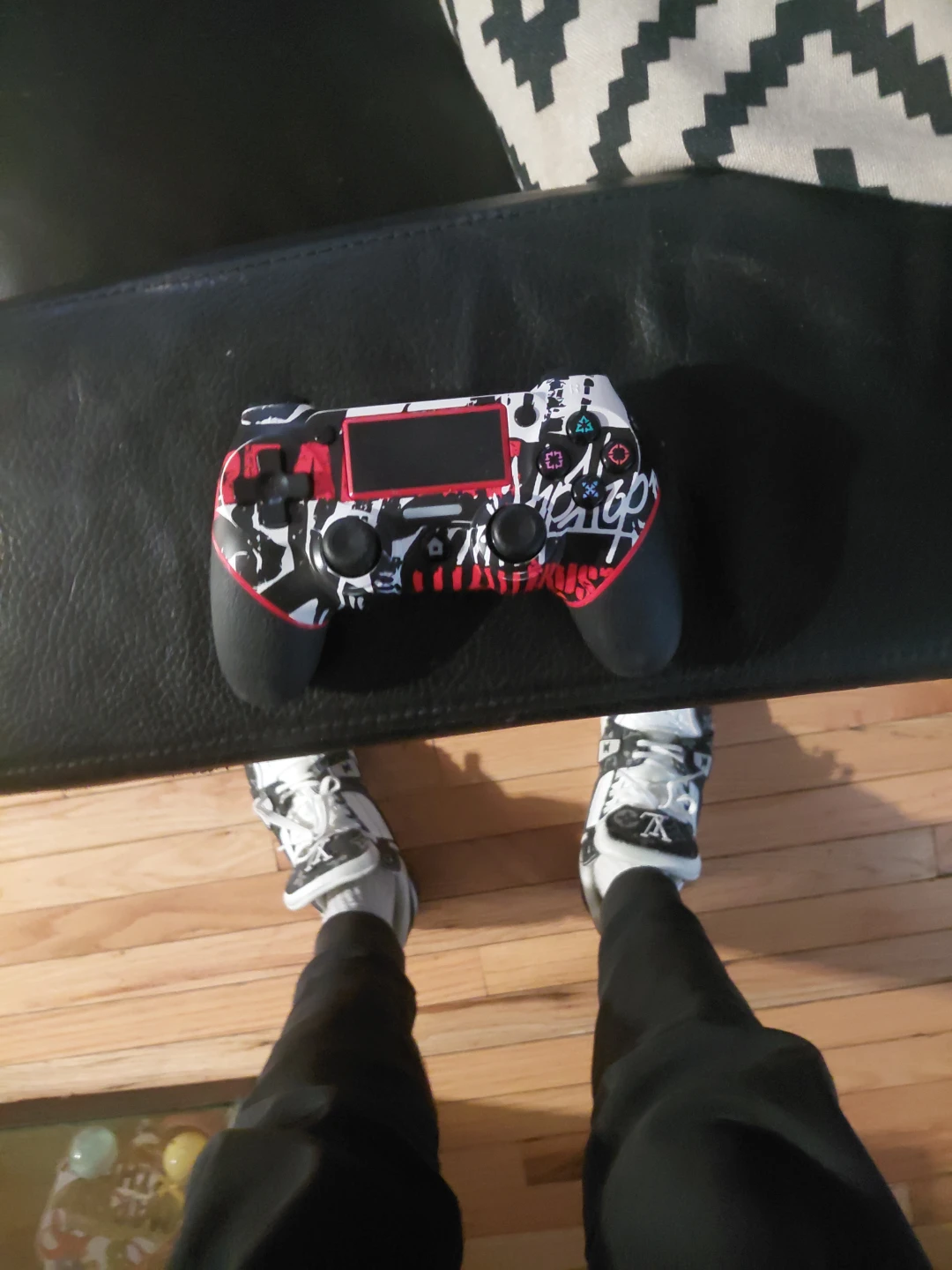 Custom Graffiti PS4 Controller
