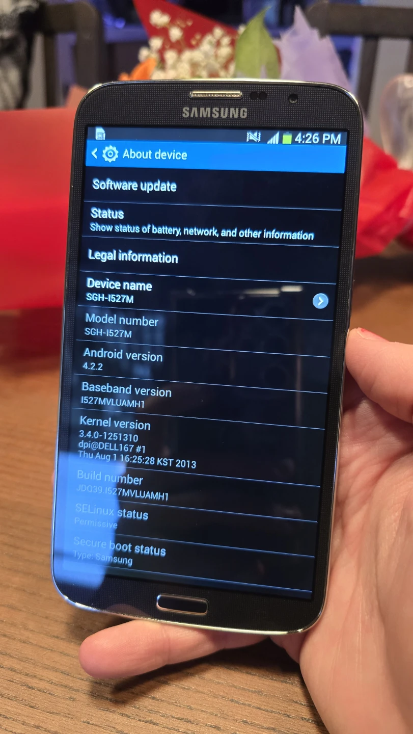 Samsung Galaxy Mega Smartphone
