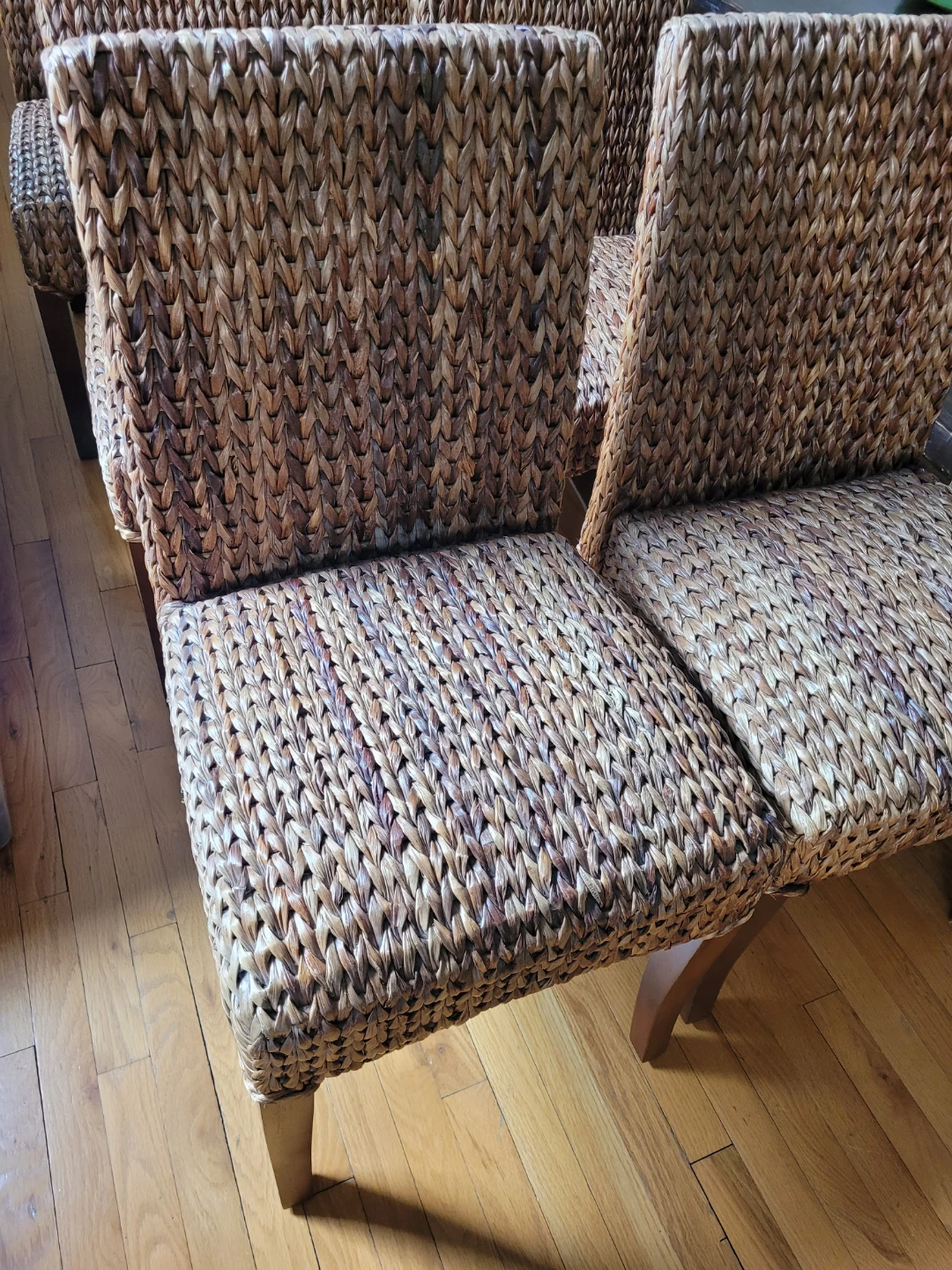Pottery Barn Seagrass Dining Chairs (Set of 6) - photo 2