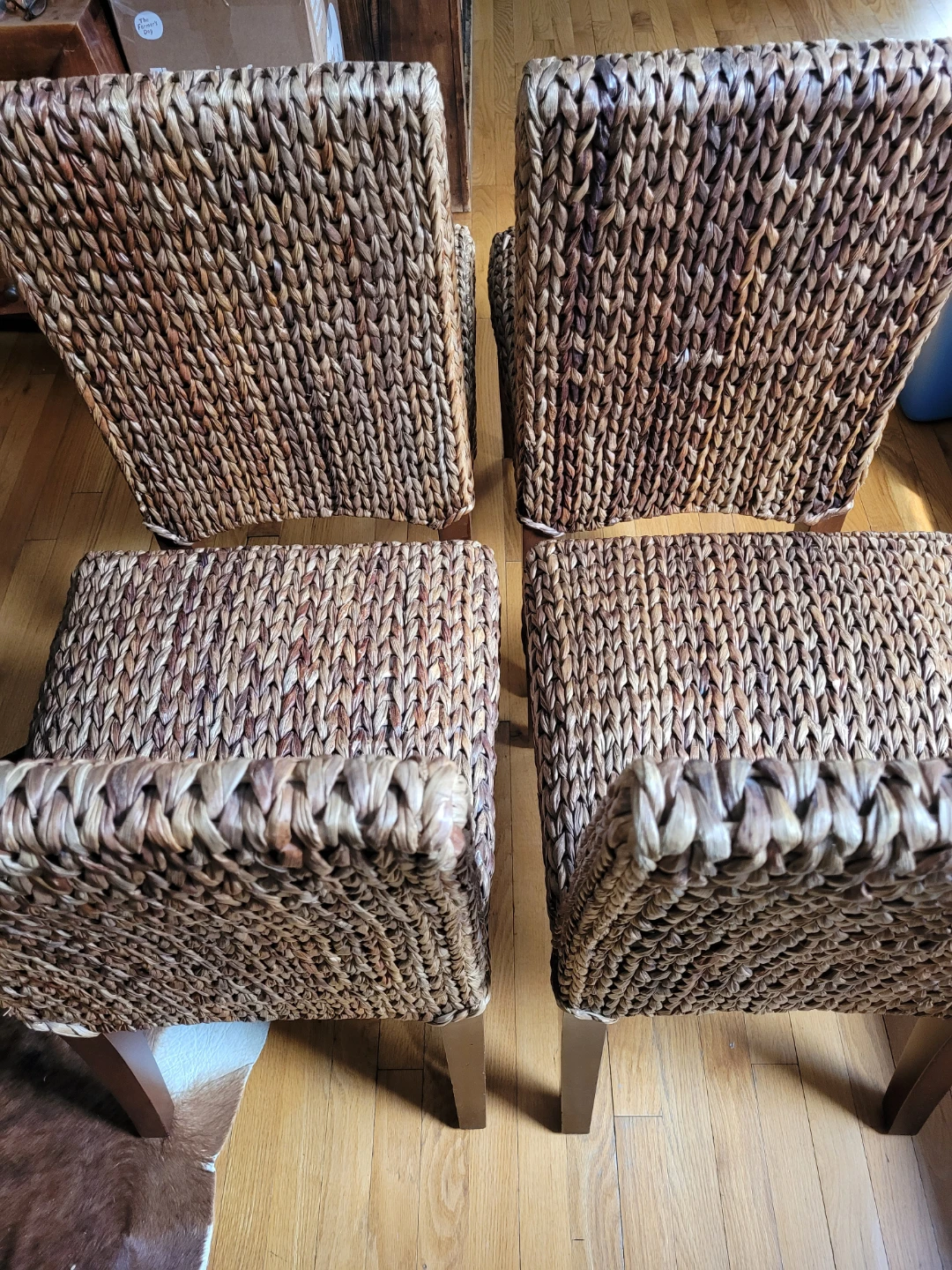 Pottery Barn Seagrass Dining Chairs (Set of 6) - photo 5