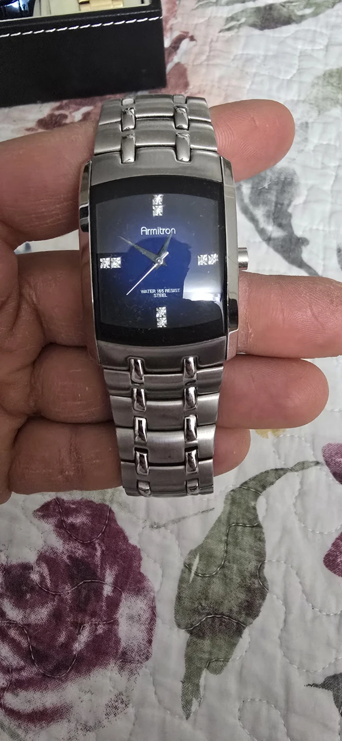 Armitron Water Resistant Stainless Steel Watch - photo 3