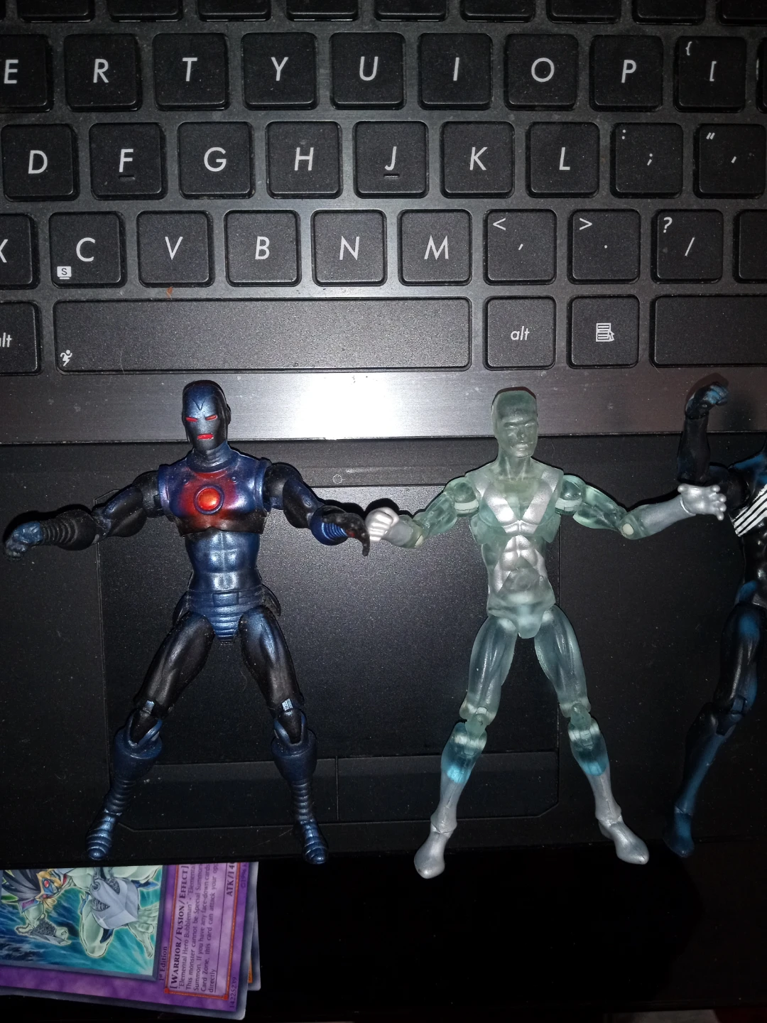Super Rare Marvel Universe, Black Iron Man Action Figure - photo 4