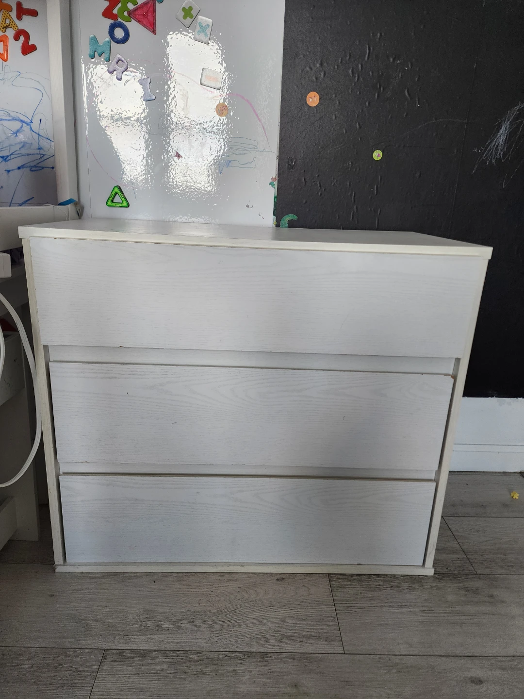 IKEA STORKLINTA 3-drawer dresser - White