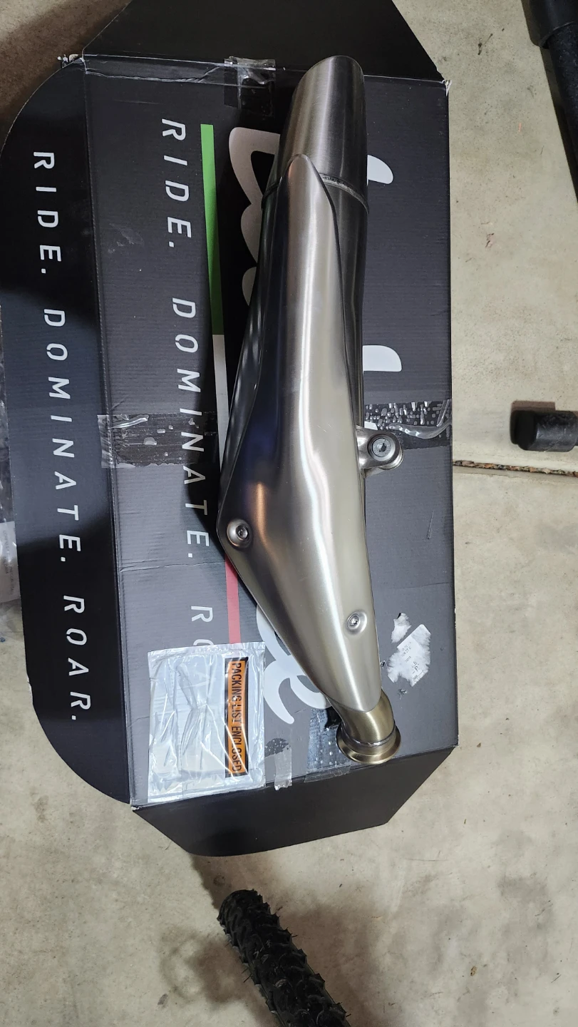 KTM 790/890 stock slip on - photo 2