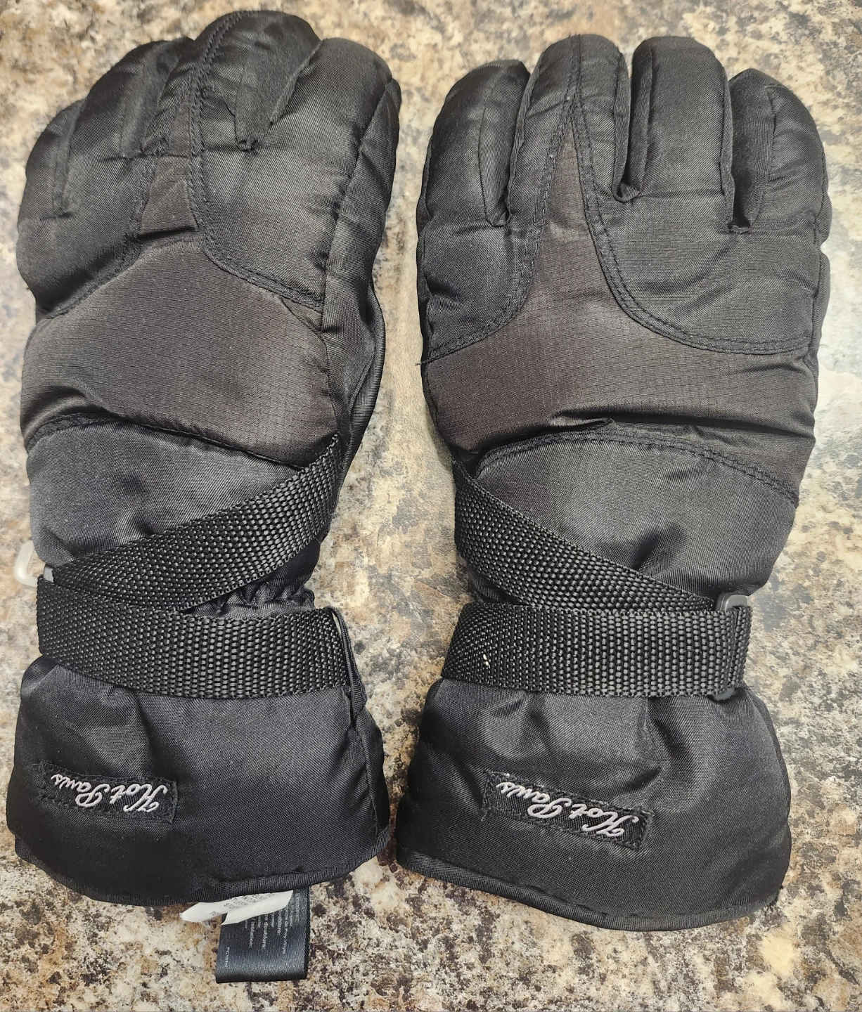 Hot Paws Black Ski Gloves - Women's M 🏆 - photo 2