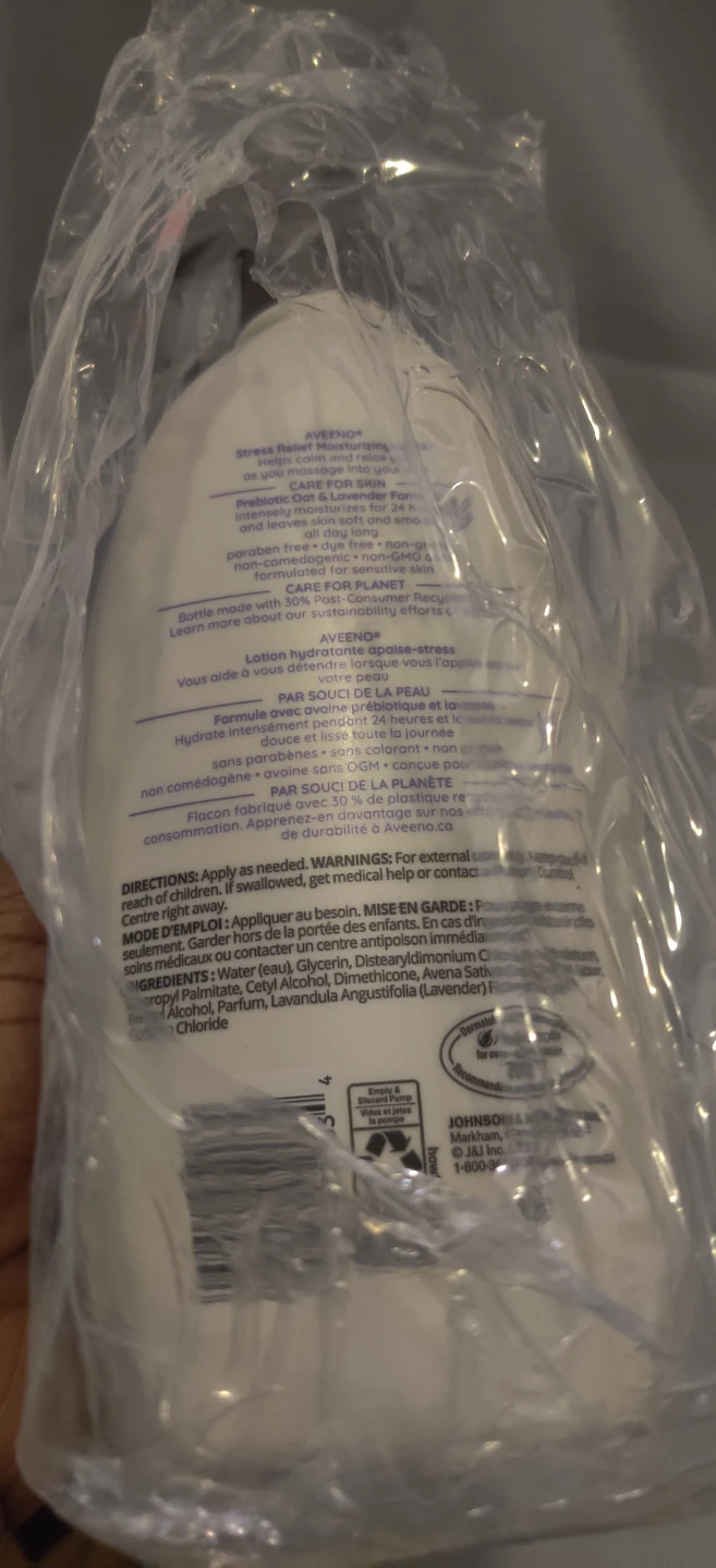 Aveeno Stress Relief Moisturizing Lotion - Lavender Scentx2 - photo 4