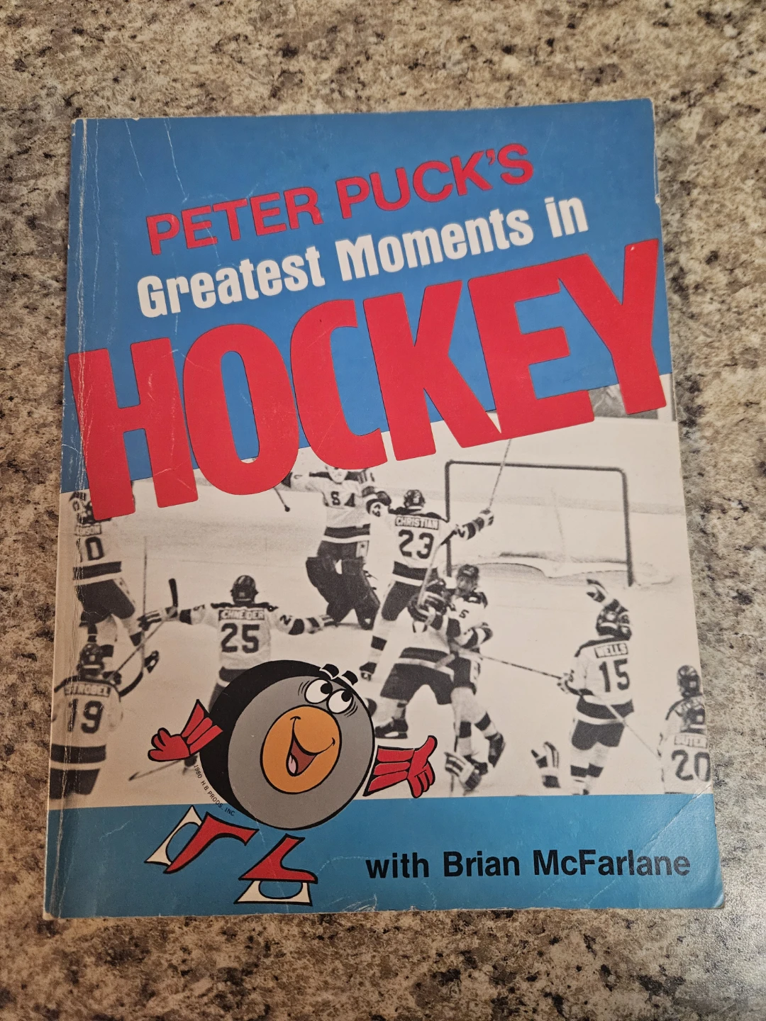 Peter Puck's Greatest Moments in Hockey Book
