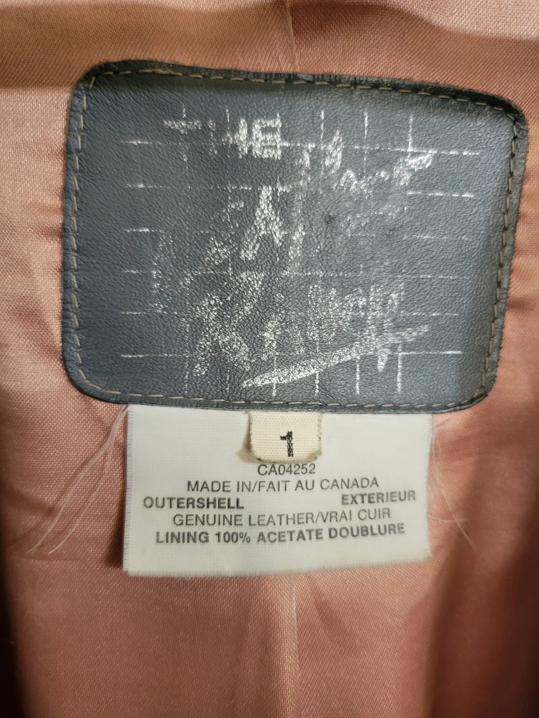 Genuine Leather Bomber Jacket