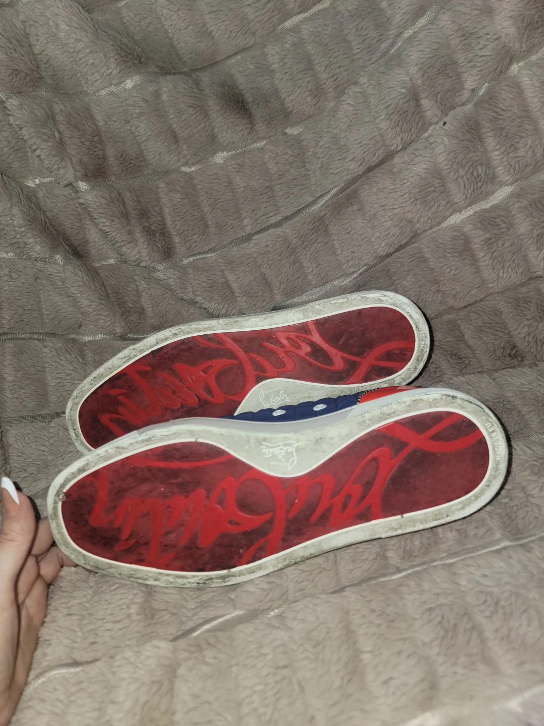 Christian Louboutin Louis Spikes Trainers - photo 4
