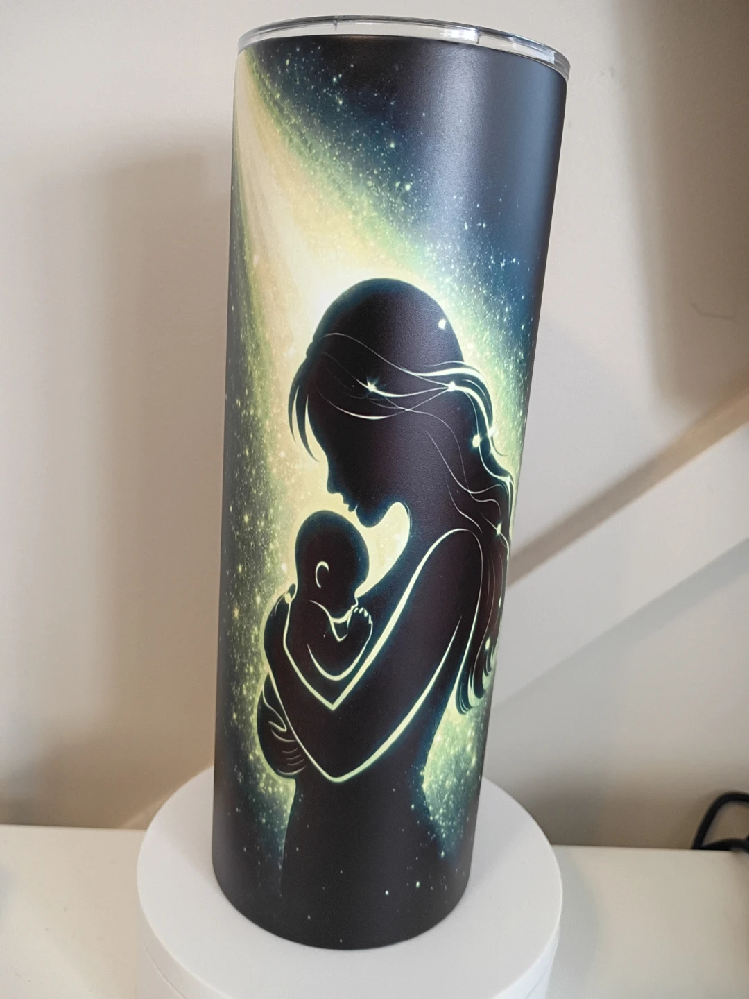 Glow in the dark Mom and Baby Tumbler