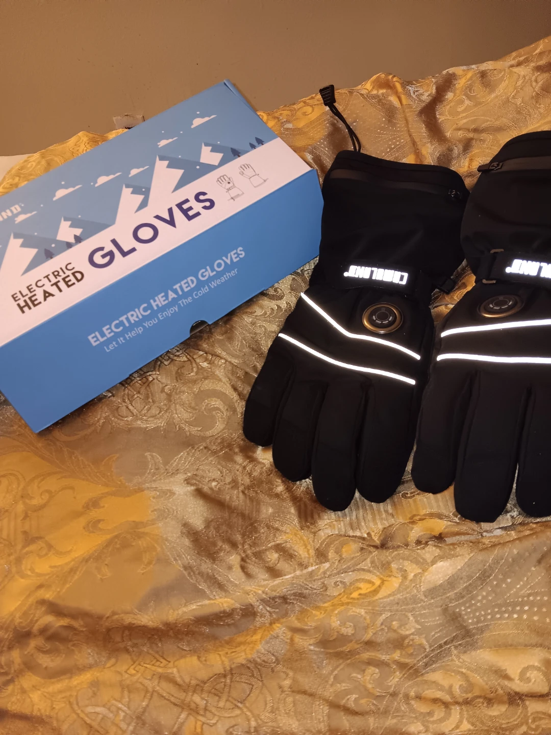 COMLIM Electric Heated Gloves with USB Charging Cable🥕