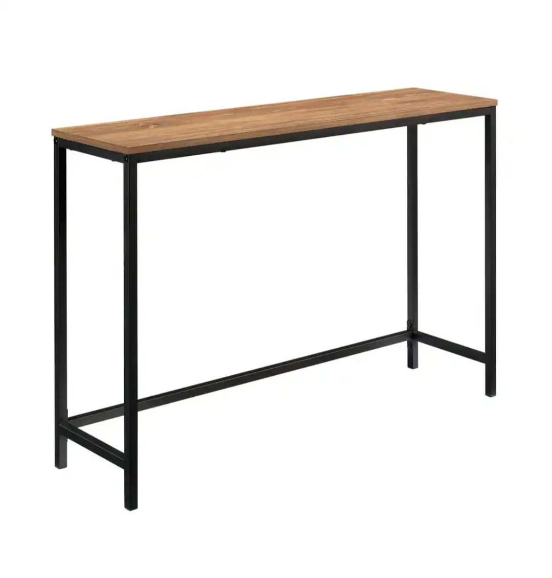 FÜDER Console Table - Brown/Black