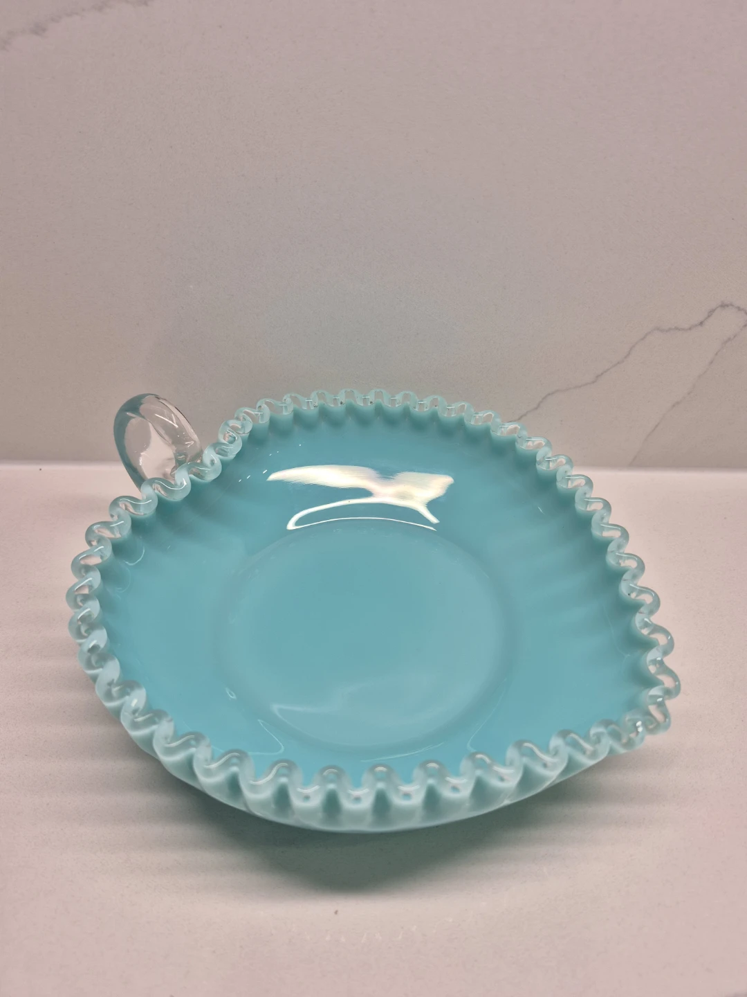 Vintage Milk Glass Dish