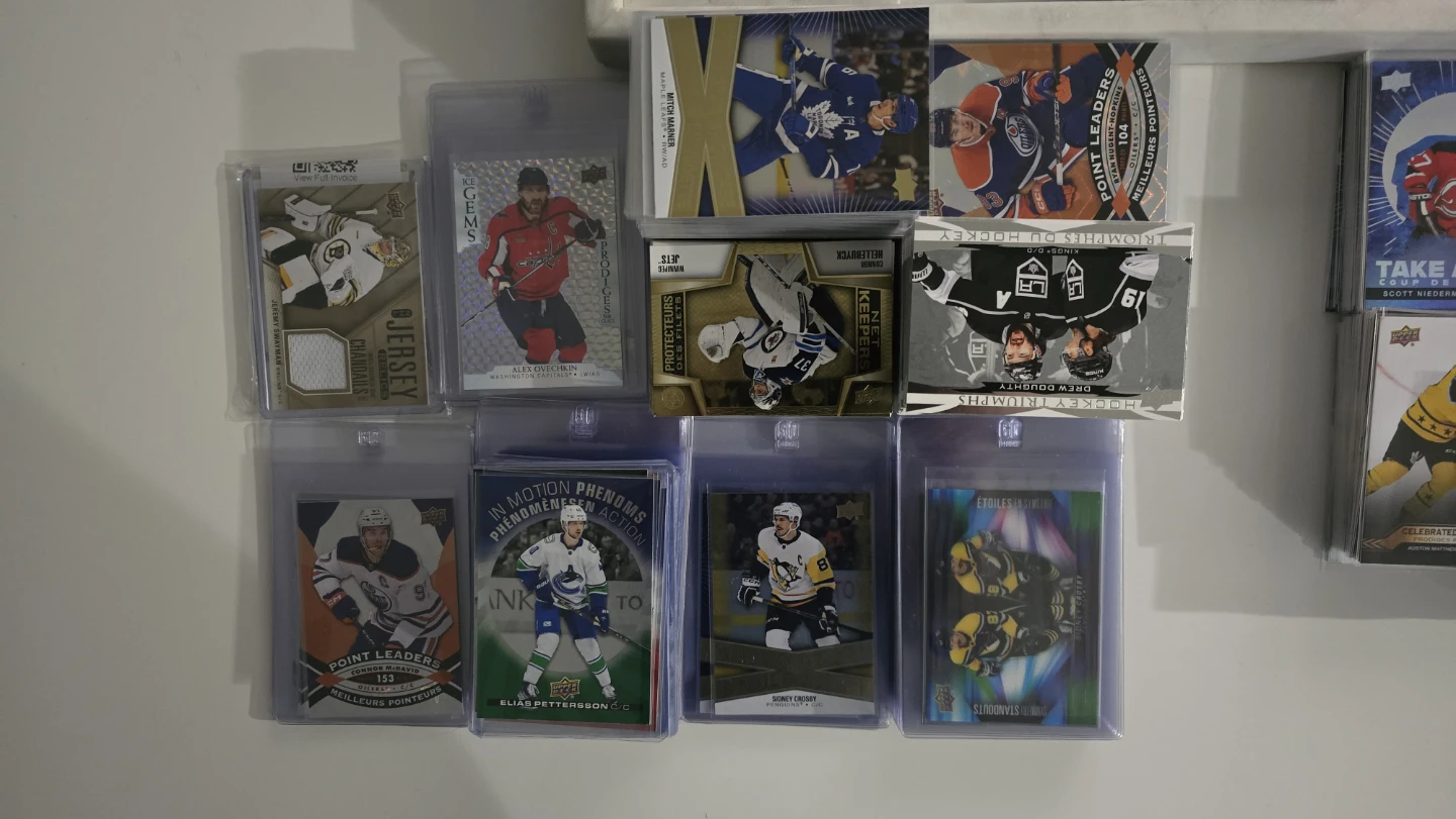Tim Hortans NHL Hockey Trading Cards