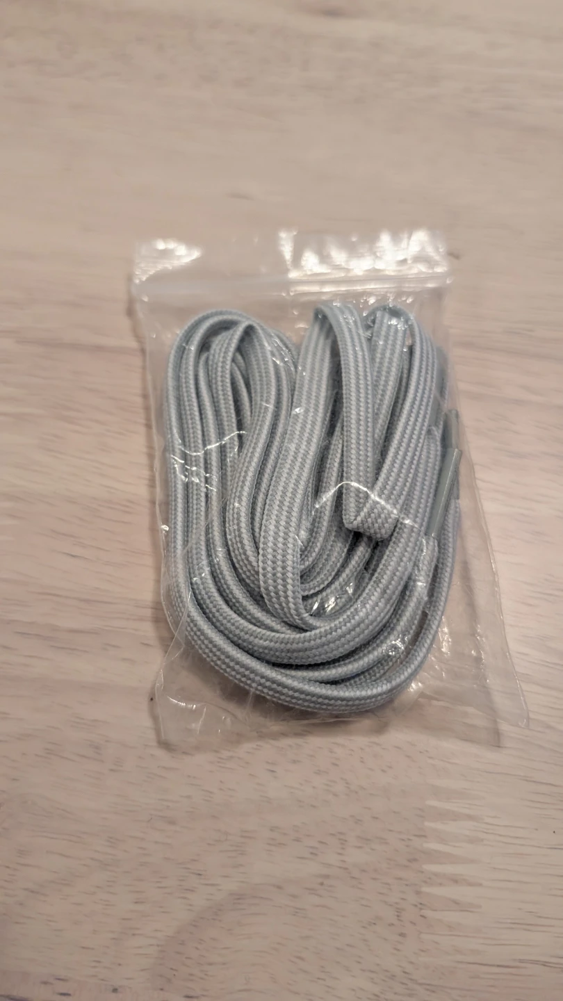 Brand New in Package Light Grey Lululemon Shoelaces