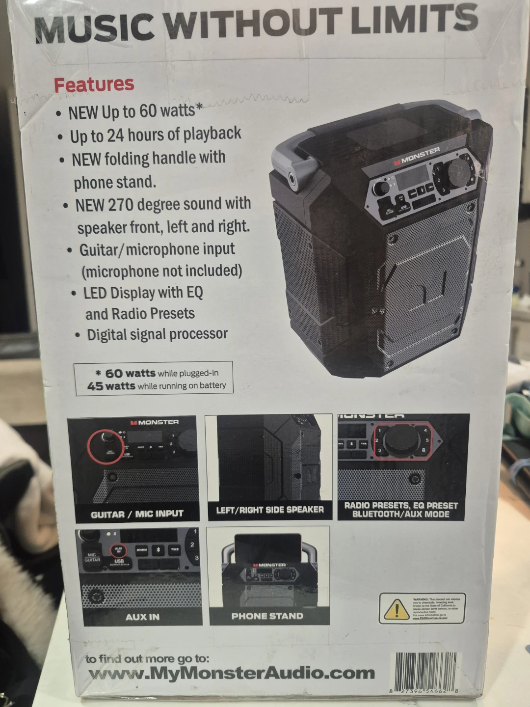 Monster Rocker Sport Portable Wireless Speaker - photo 2