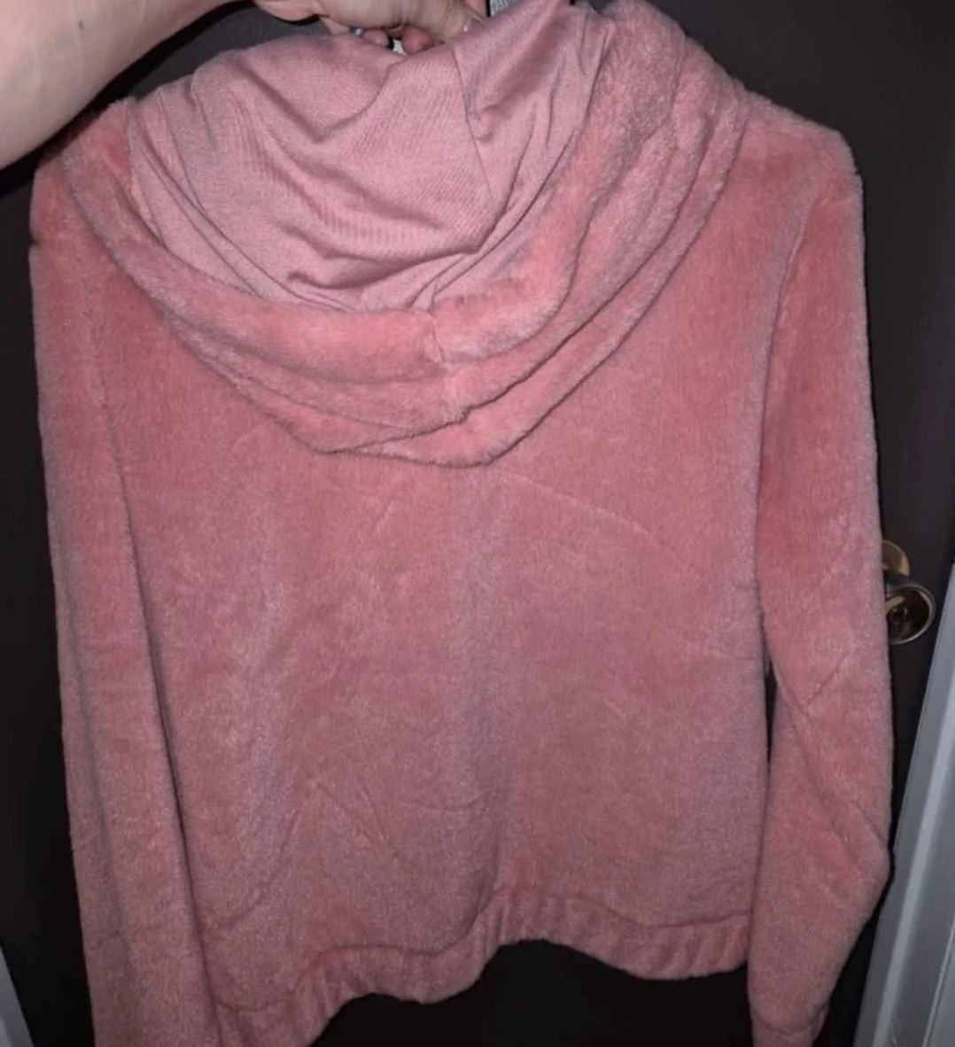Ardean Pink Fuzzy Hoodie - photo 2