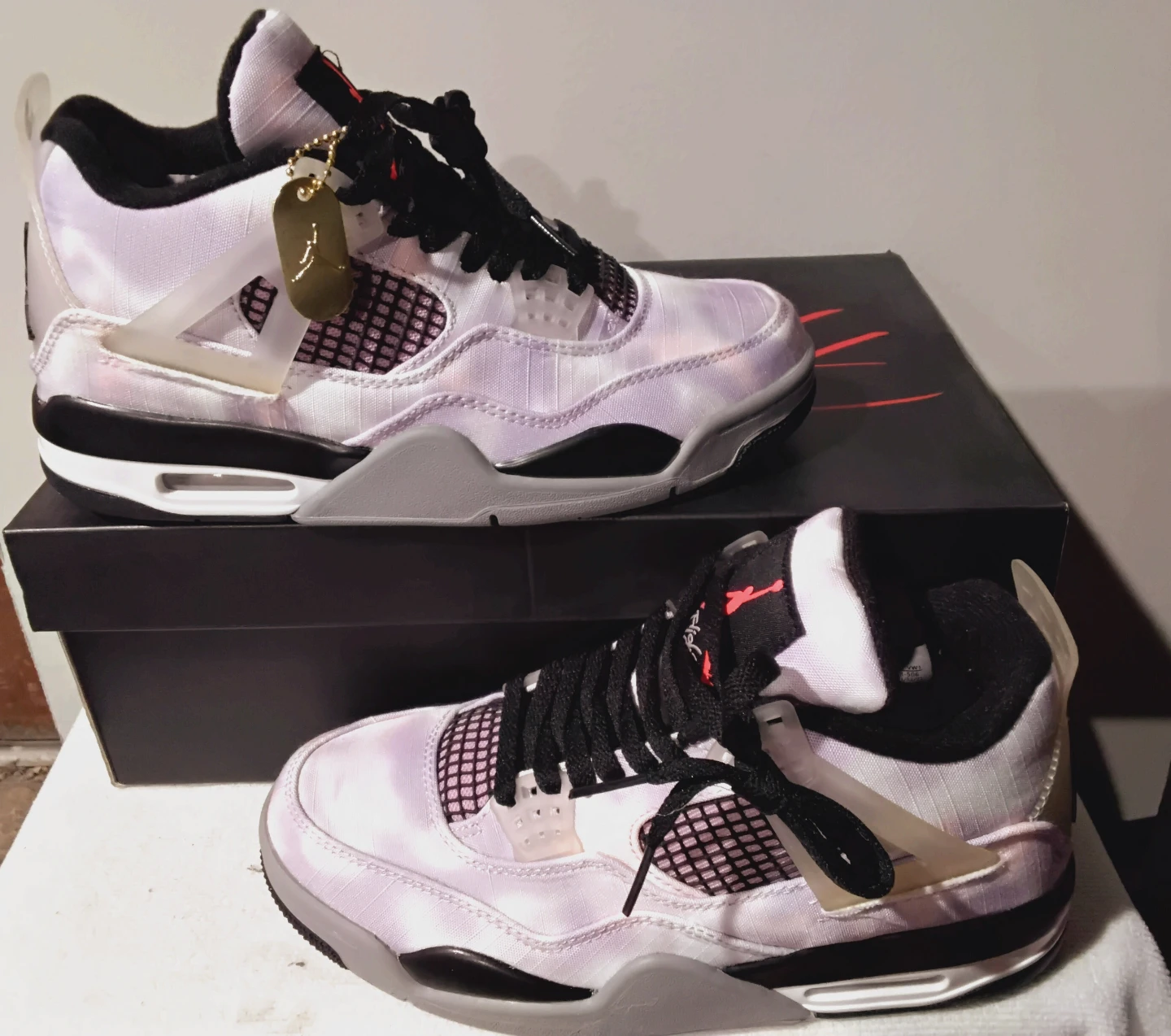 Air Jordan 4 "Sail" Sneakers - photo 2
