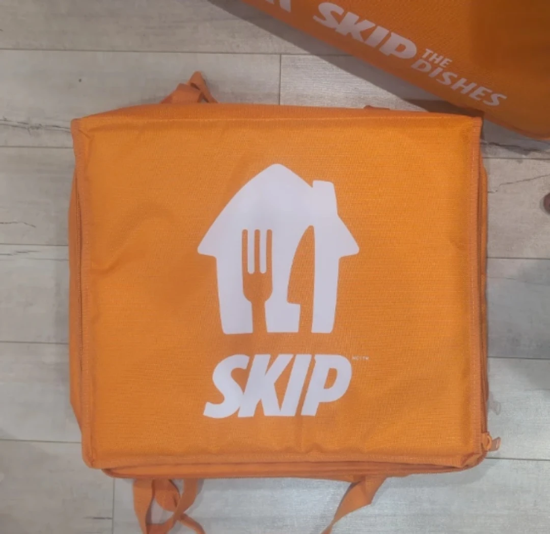 SkipTheDishes Thermal Courier Bag Set