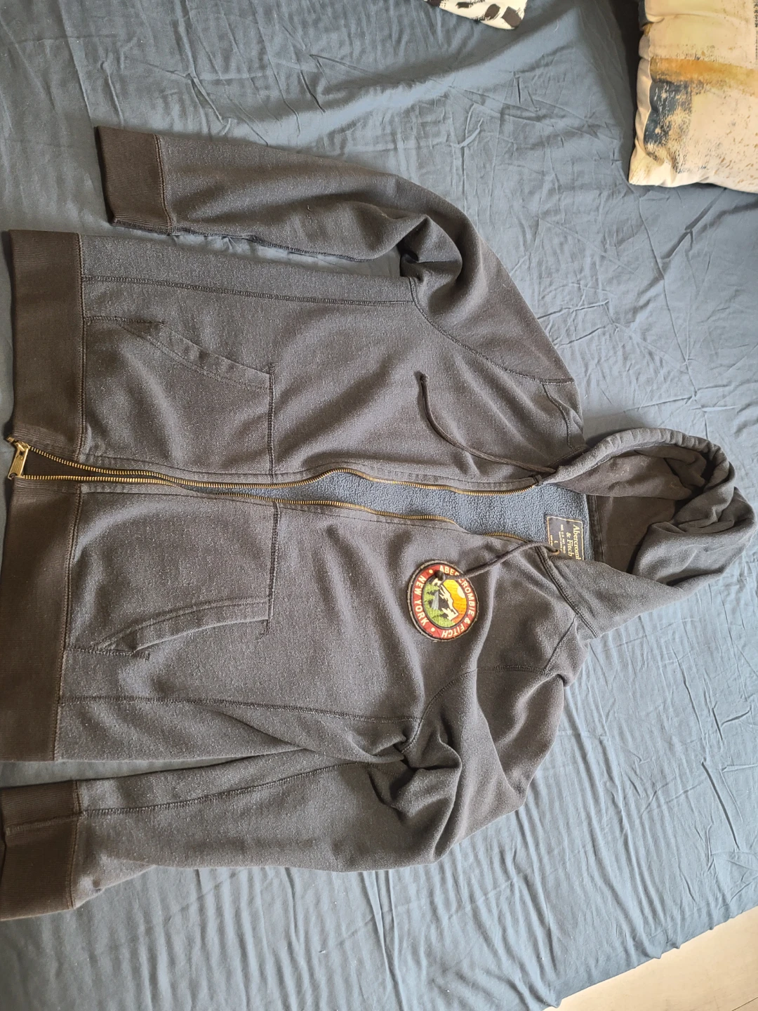 Abercrombie & Fitch Zip-Up Hoodie - Size L