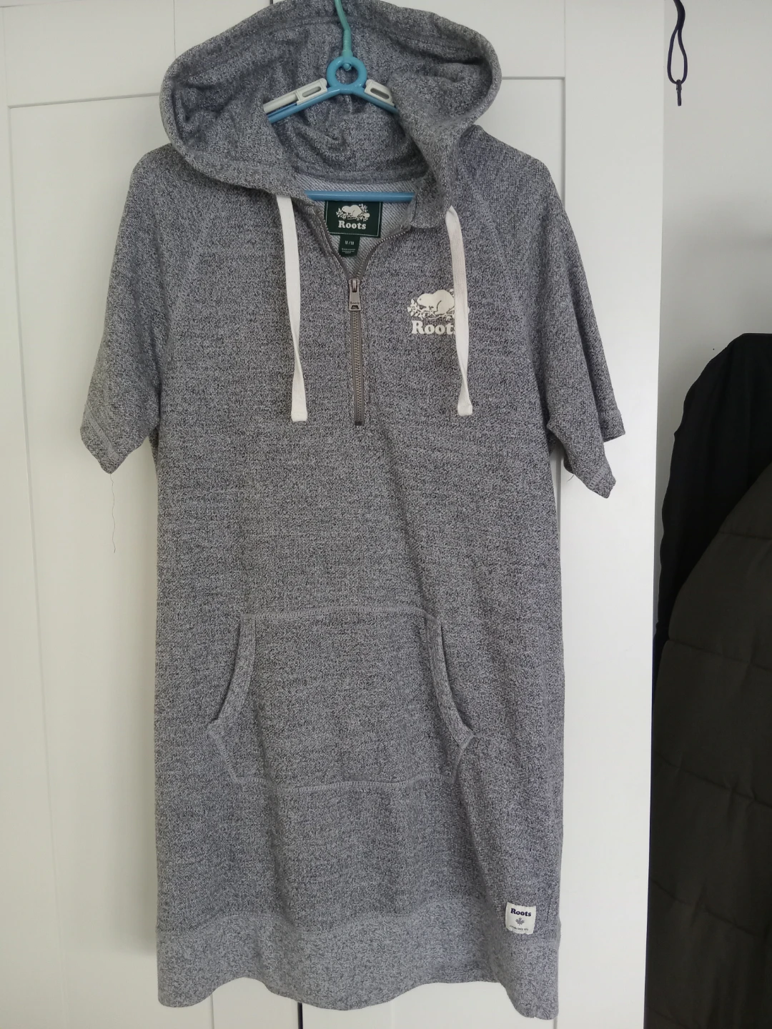 Roots Grey Heathered Hoodie Dress M/M