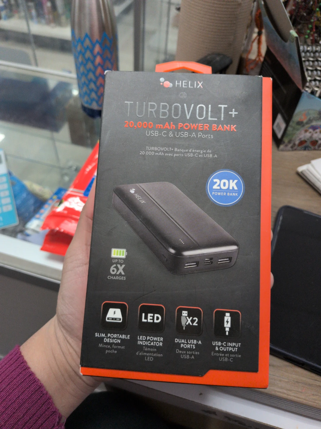 Helix TURBOVOLT+ 20,000 mAh Power Bank - photo 2