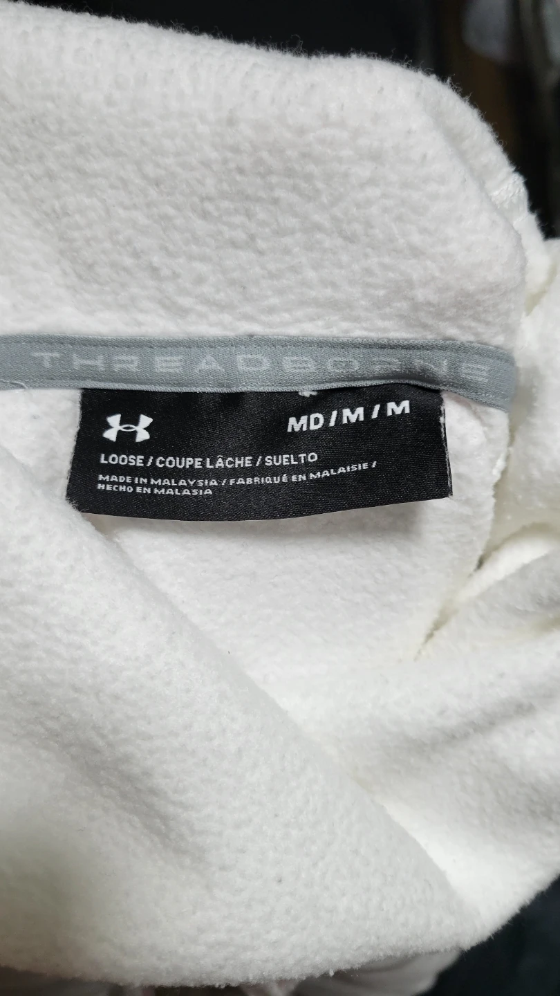 Under Armour White Hoodie MD - photo 3