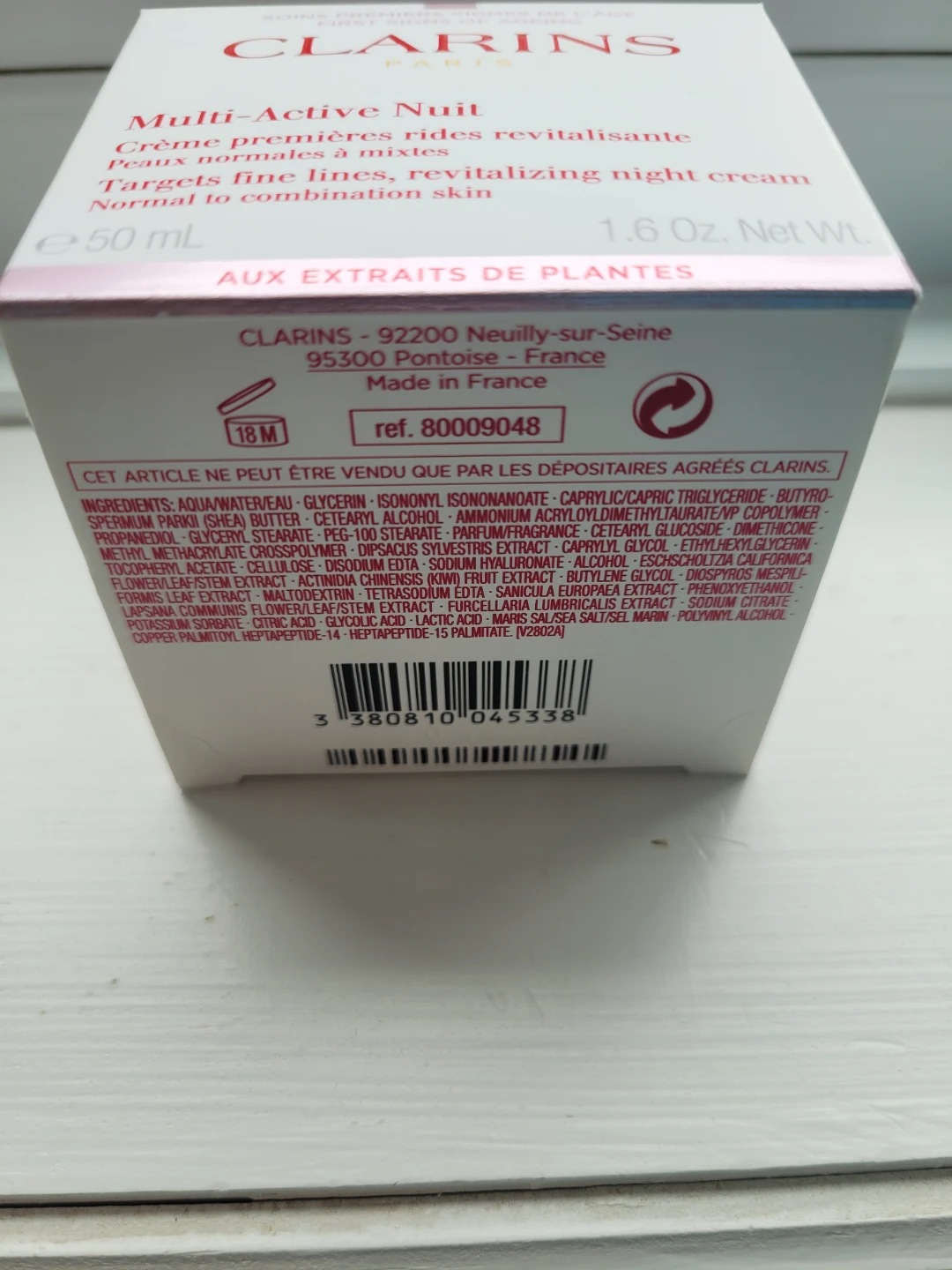 Mother's Day NIB Clarins Multi-Active Revitalizing Night Cream - photo 2