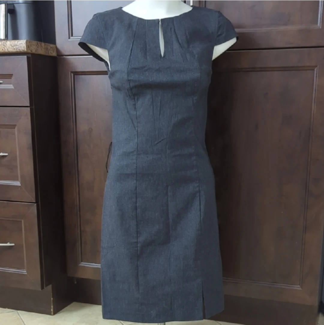 Grey Sheath Dress