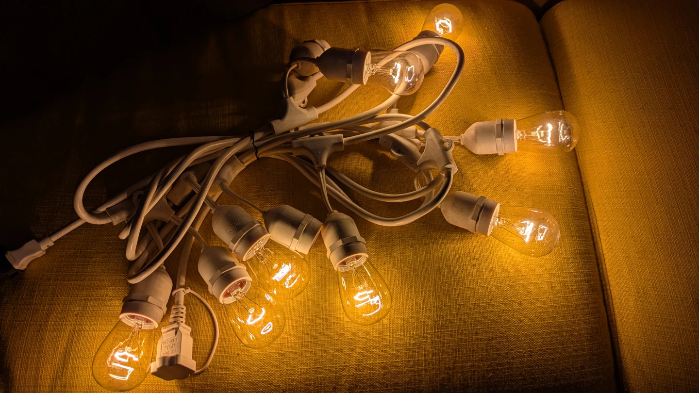 White String Lights 14.5 ft - photo 2