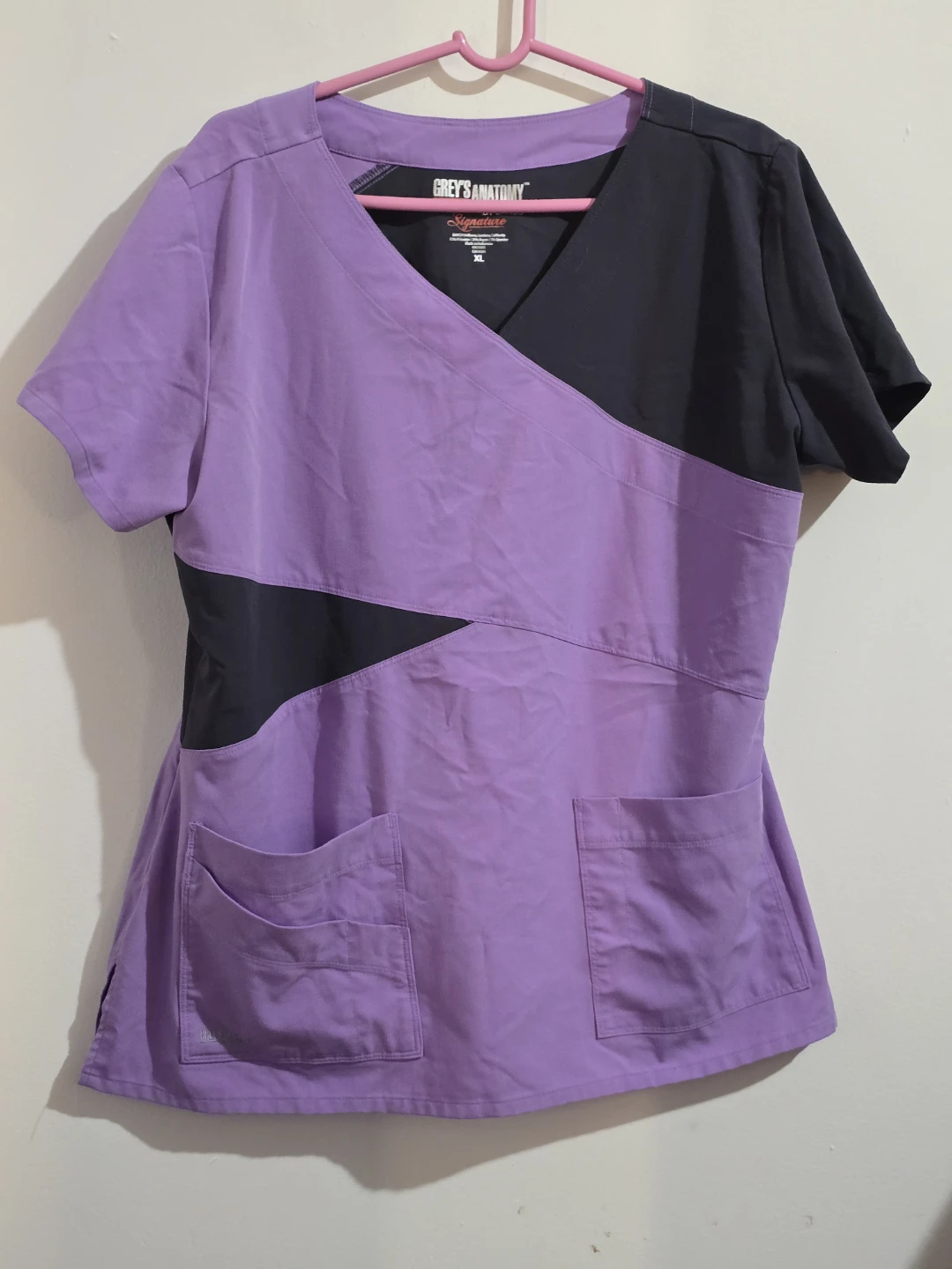 Grey's Anatomy Signature Scrub Top XL