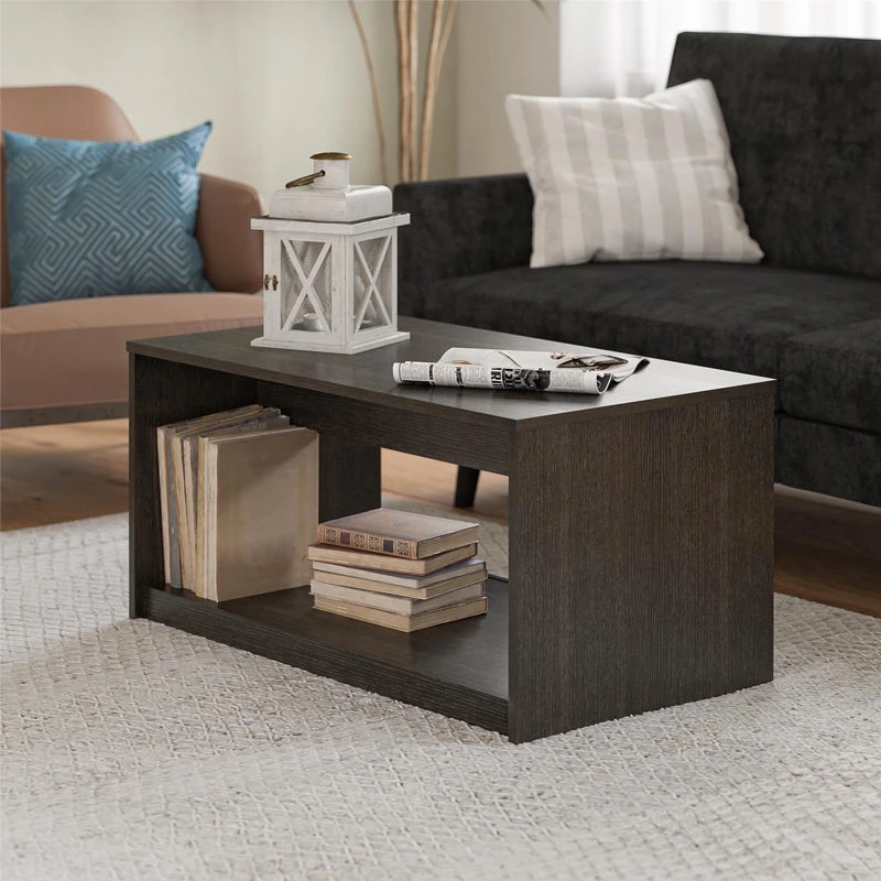 Dark Espresso Brown Oak Coffee Table - New in Box! 🥕 - photo 3