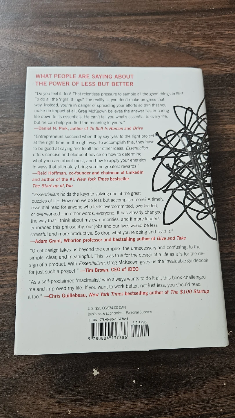 Essentialism: The Disciplined Pursuit of Less - photo 2