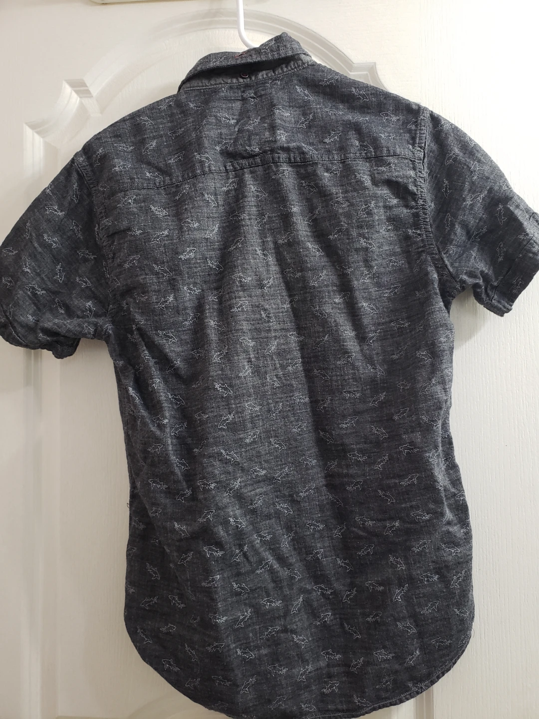 MBX Men's Short Sleeve Button Up Shirt.Slim fit.small size - photo 2