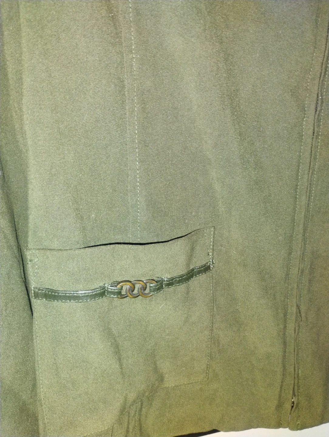 XL Olive Green Pants and Jacket Set - photo 3