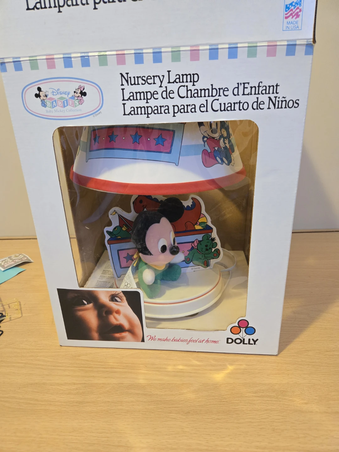 Disney Babies Mickey Mouse Nursery Lamp