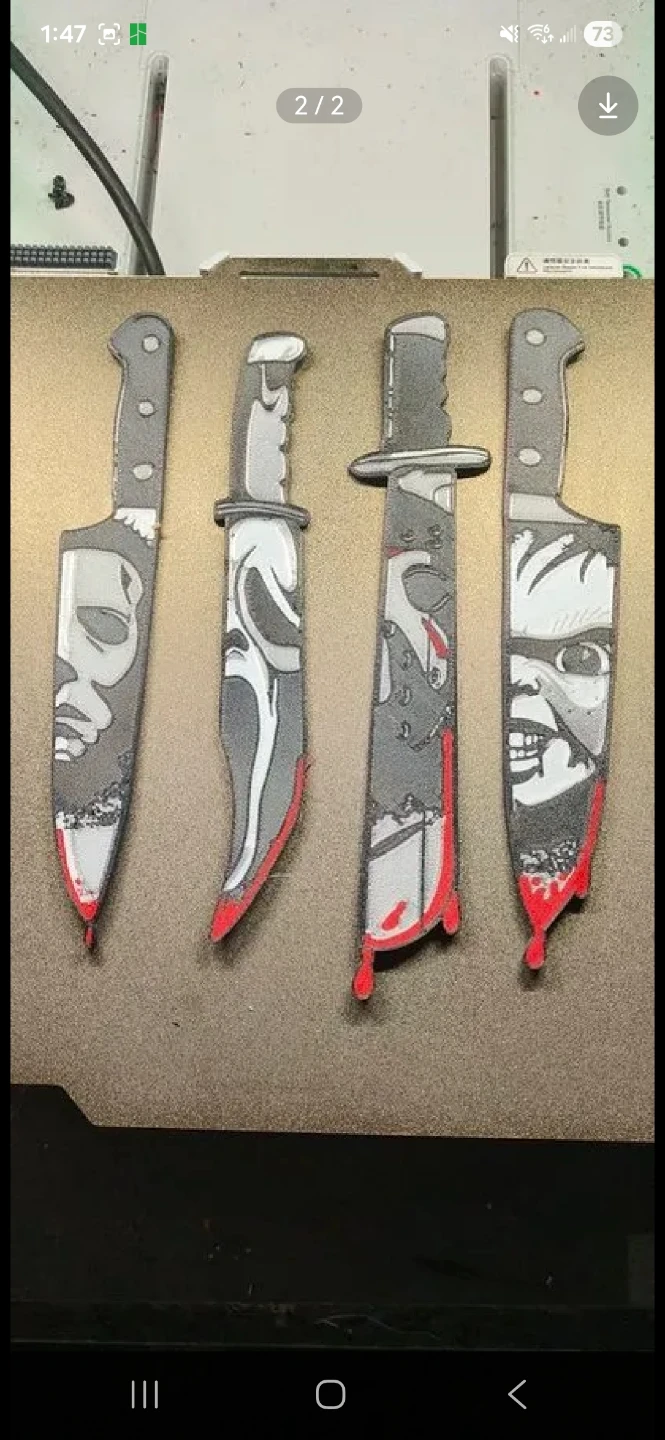 Horror Movie Character Knife Set - photo 3