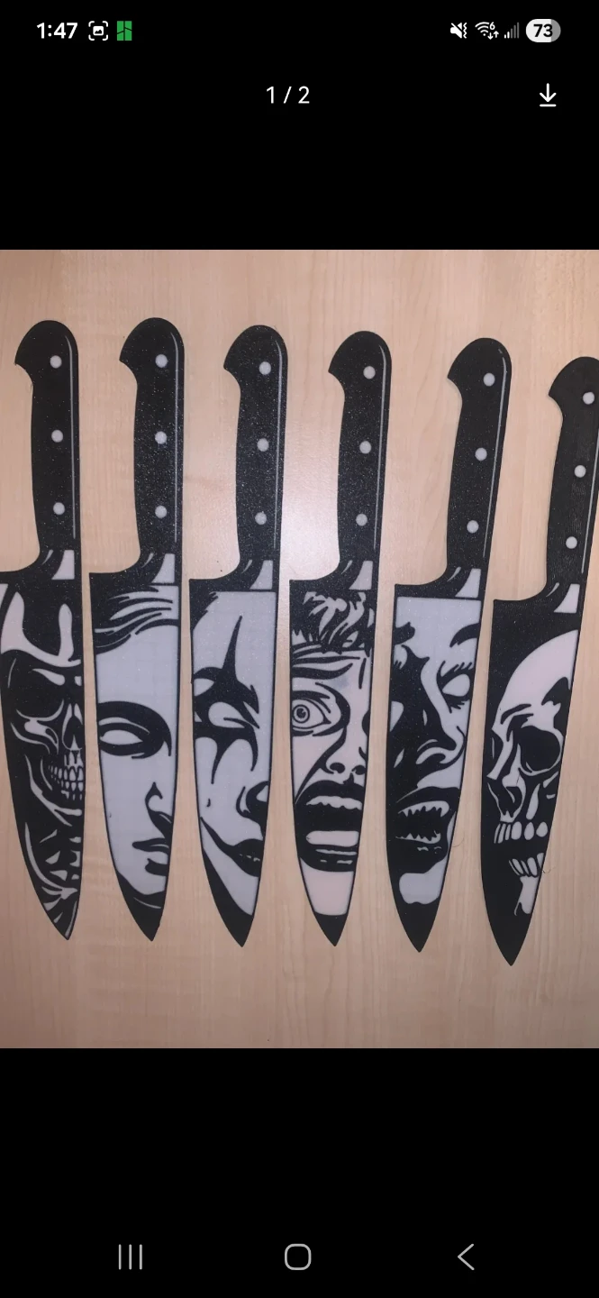 Horror Movie Character Knife Set - photo 5