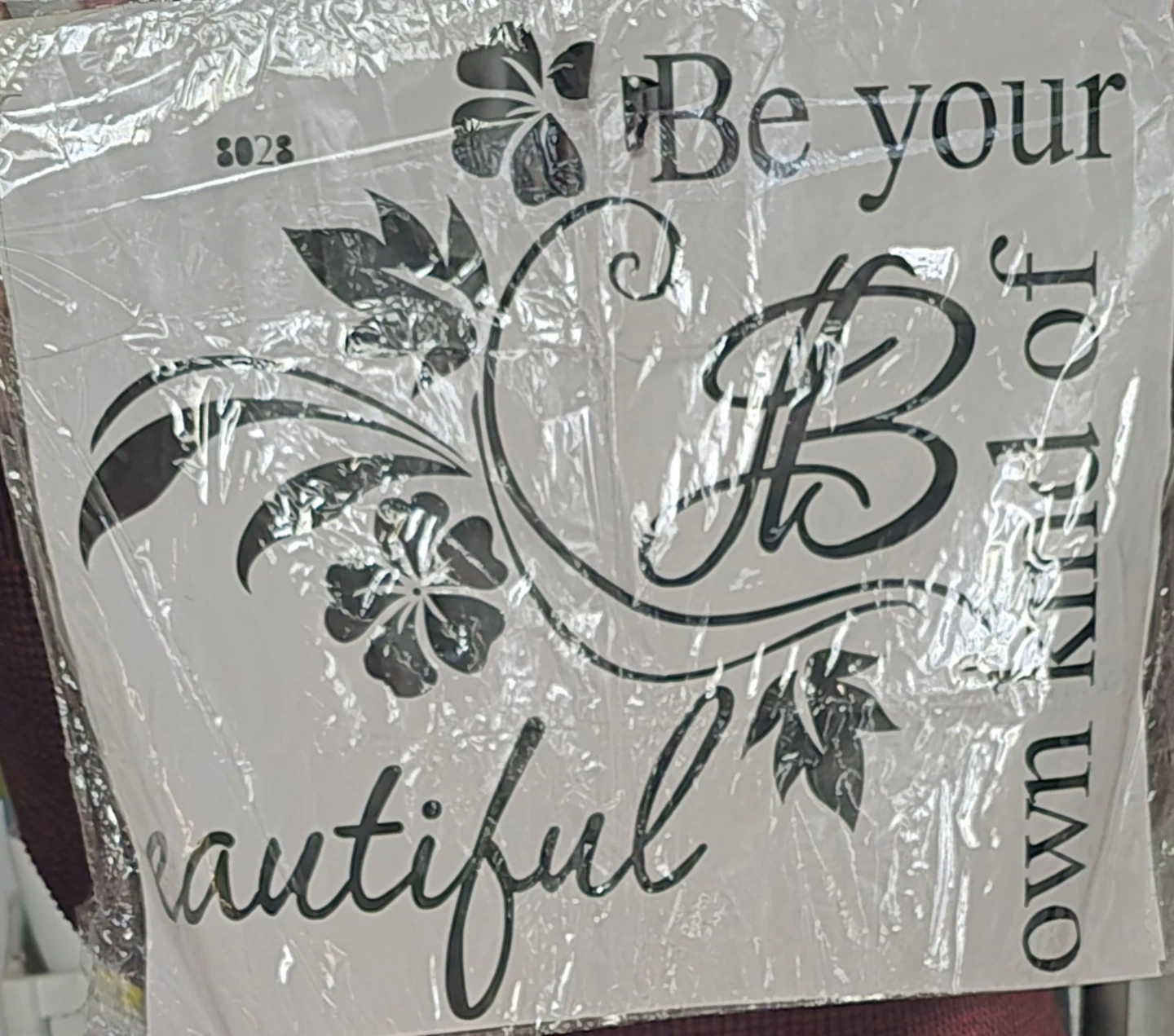 Wall Decal - Be your own kind of beautiful