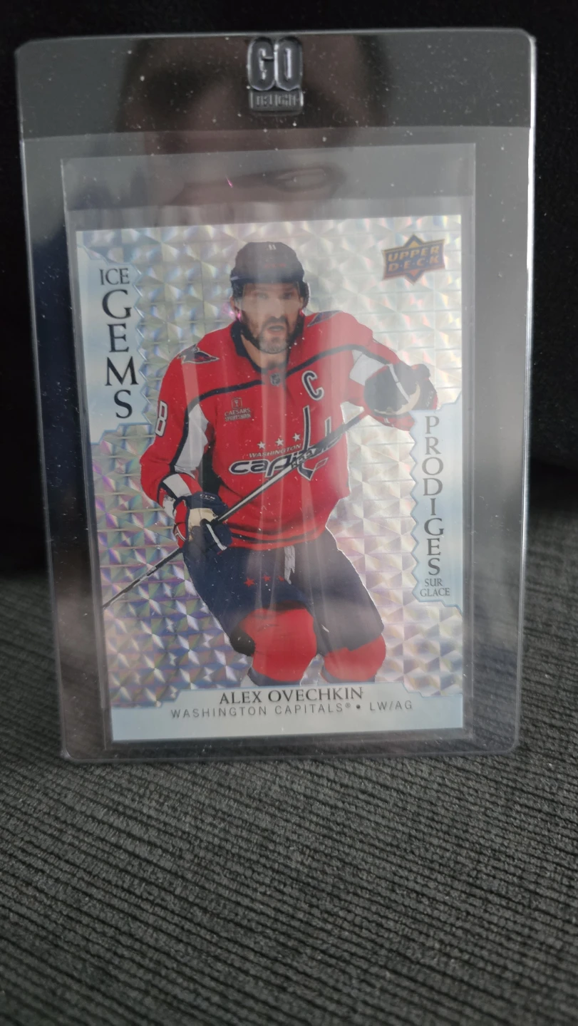 Tim Hortons Alex Ovechkin Ice Gems Trading Card