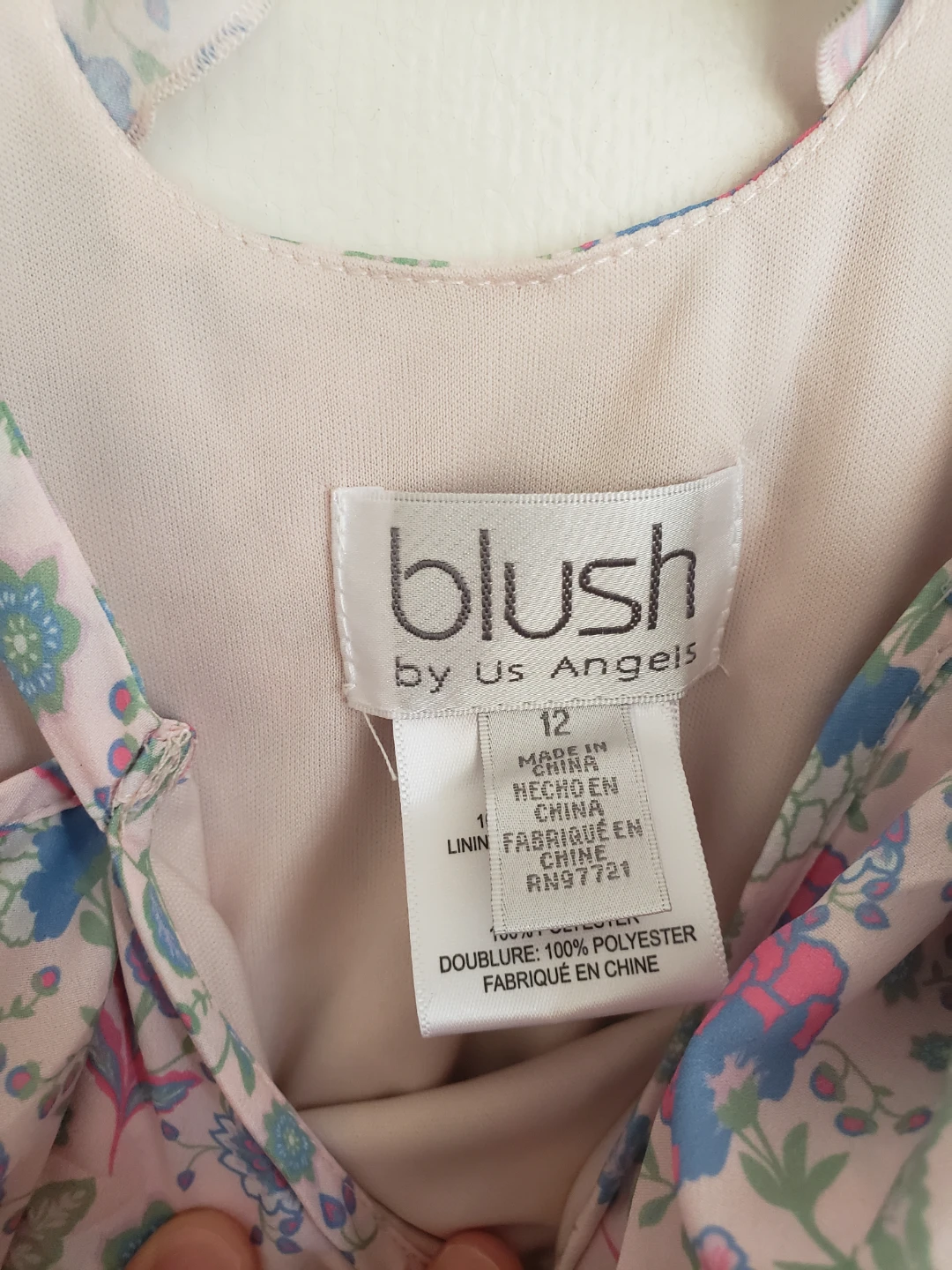 Blush by Us Angels Floral Dress Size 12 - photo 3
