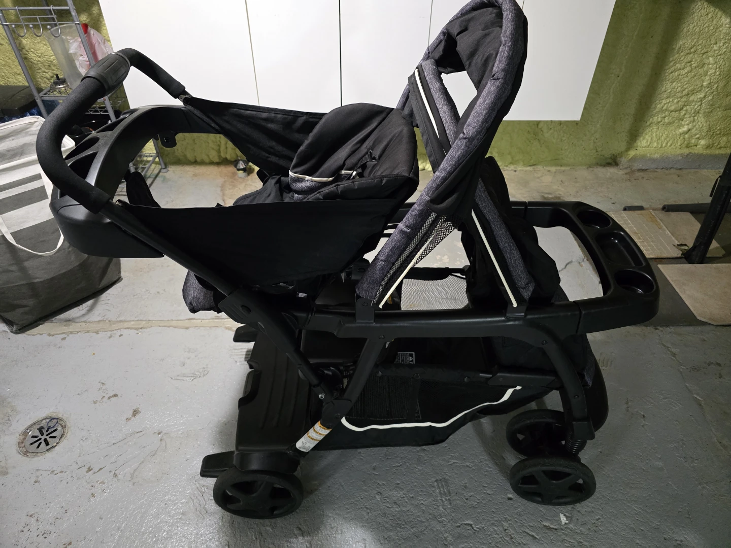 Black Double Stroller - photo 2