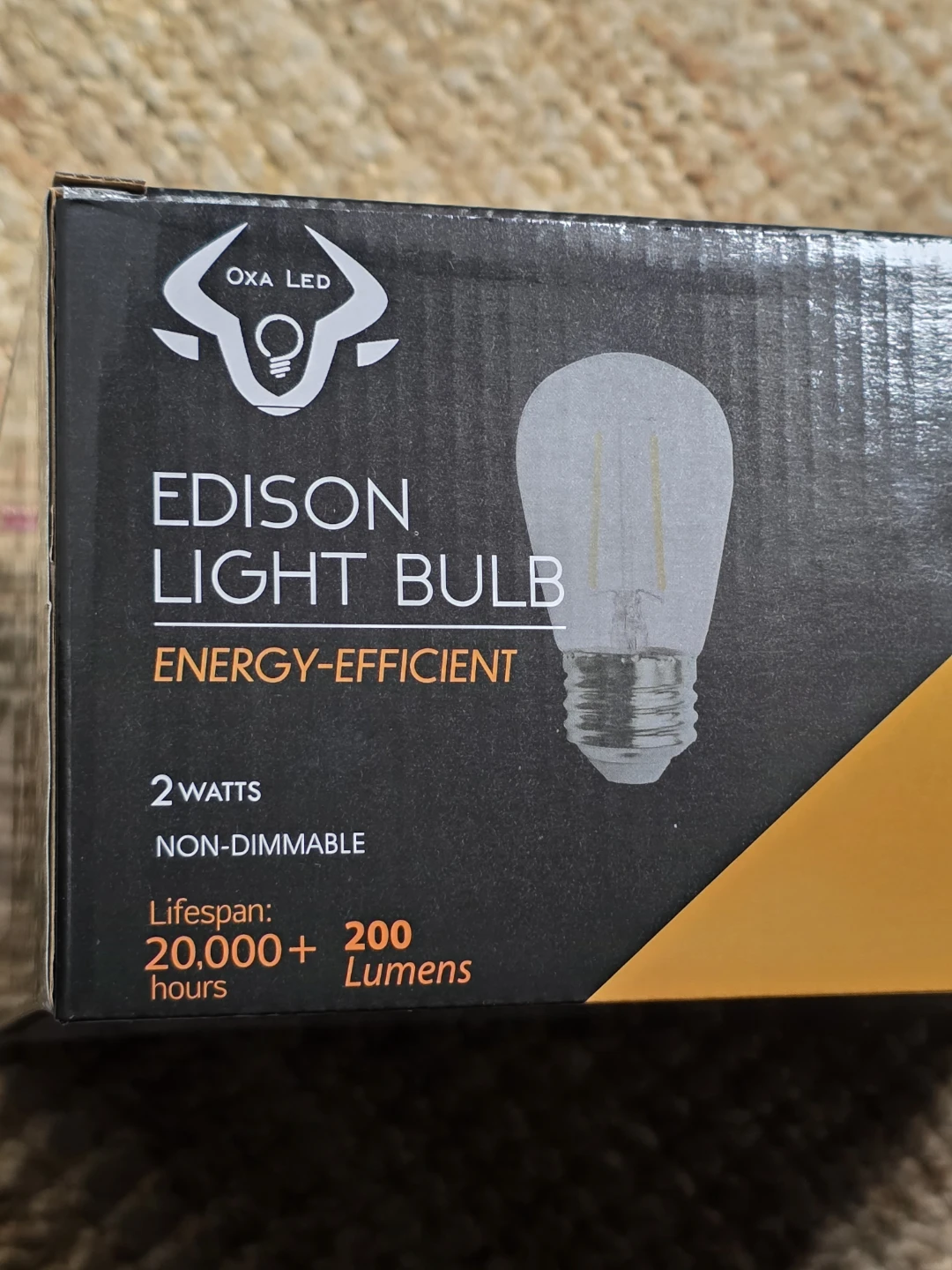 LED Edison Light Bulbs - 25 Bulbs