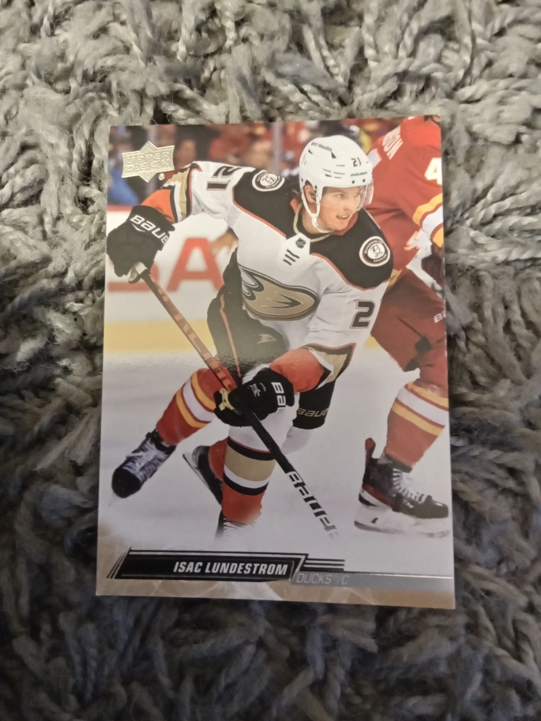 2022-23 Upper Deck series Hockey Card - Isac Lundstrom - photo 2