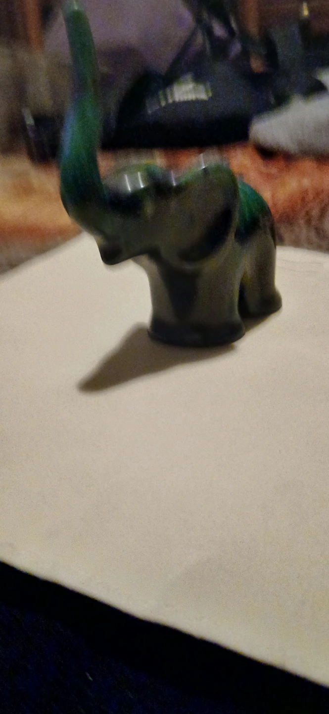 Ceramic Elephant Figurine - photo 2